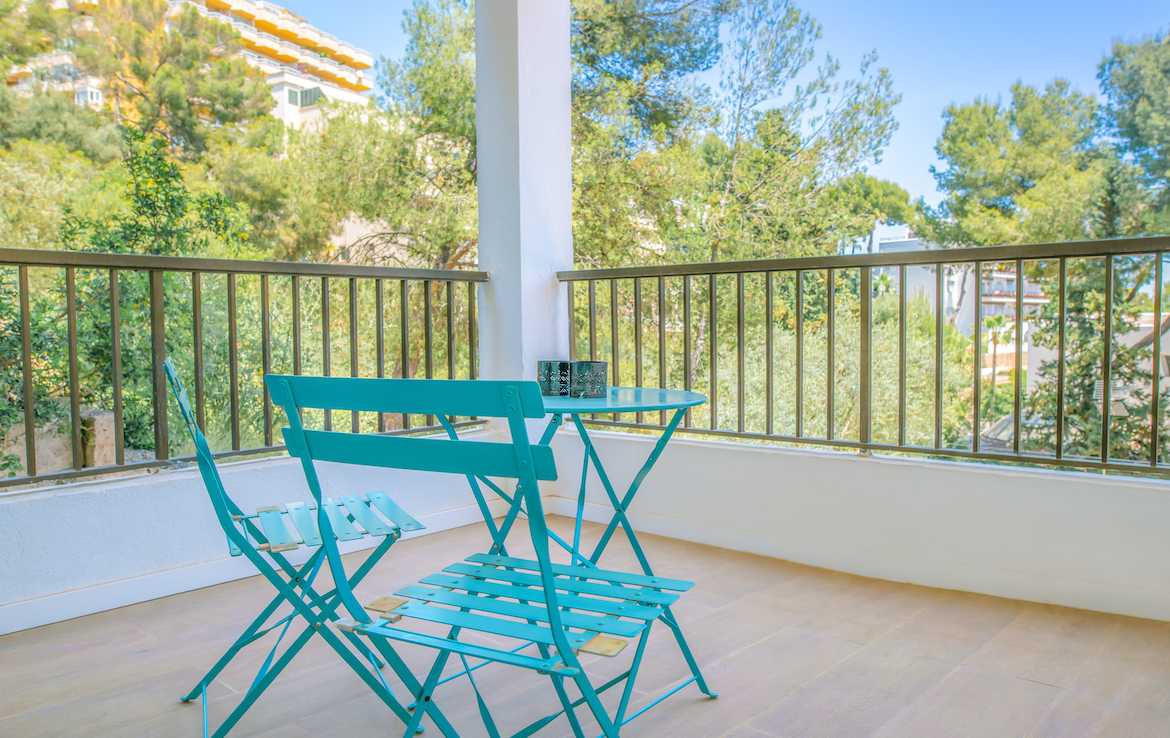 newly renovated apartment in illetas